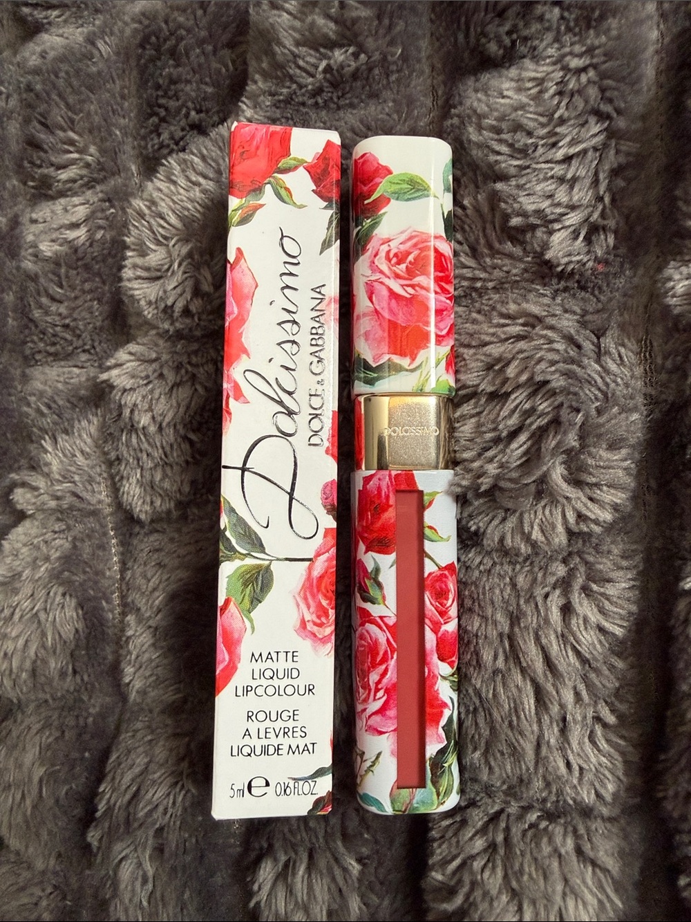 Dolce & Gabbana Floral Matte Liquid Lipcolour — Rosebud 03
